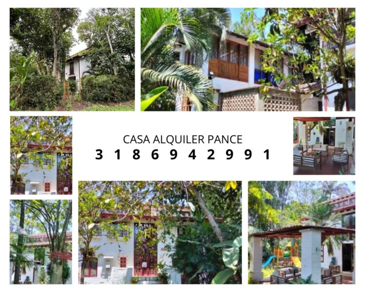 Se alquila casa en Pance